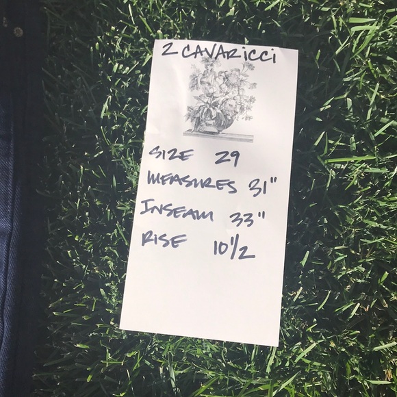 Z Cavaricci jeans , straight leg ,Medium rise - Picture 2 of 4